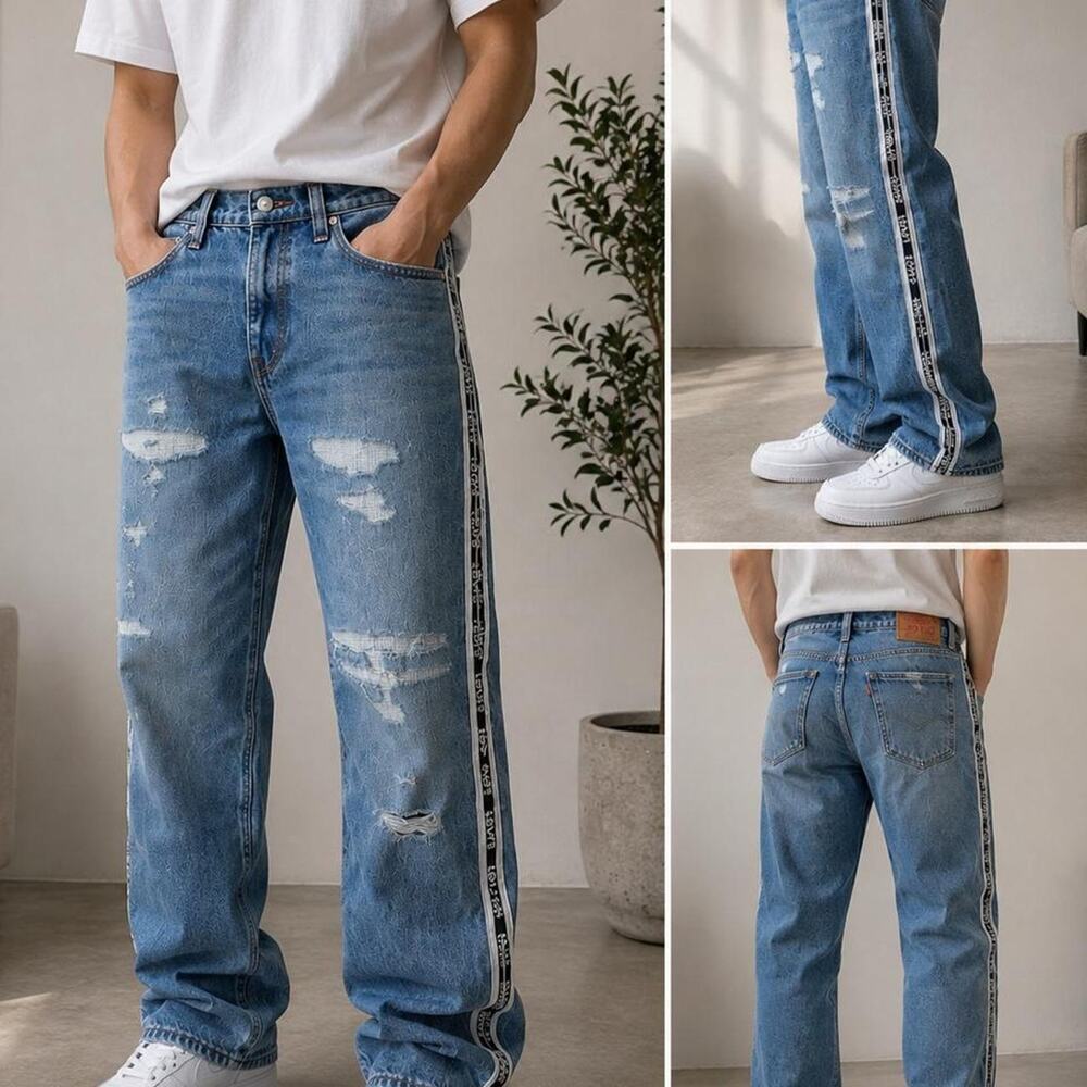 Levi’s Premium 512 Distressed Jeans – Men’s W36 L30